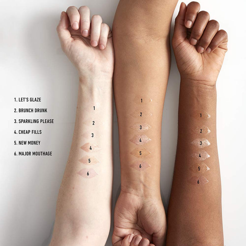 NYX PROFESSIONAL MAKEUP Filler Instinct Plumping Lip Polish - Sparkling Please, Rose Gold NYX PROFESSIONAL MAKEUP Store