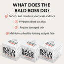 The Bald Brothers Bald Head Care with Apricot Seed Oil | Face & Scalp Moisturizer | Protects, Hydrates, Vegan, No Grease, Matte | Bald Head Moisturizer | No Fragrance | 90 Day Supply | 3oz Infinity Warehouse