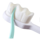 Extra Soft Toothbrush for Sensitive Gums and Teeth with 20,000 Ultra Soft Bristles. Micro-Nano Toothbrush. Excellent Cleaning Effect (2 Pack) (White Wave Bristle) Wimolek