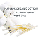 Organic Cotton Swabs Large Size 860pcs, Longer Bamboo Stick and More Cotton Quanzhou Chenchenchen E-Commerce Co.,Ltd