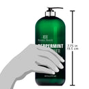 BOTANIC HEARTH Peppermint Oil Shampoo - Hair Blooming Formula with Keratin for Thinning Hair - Fights Hair Loss, Promotes Hair Growth - Sulfate Free for Men and Women - 16 fl oz Botanic Hearth