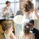 Blonde Bobby Pins,MORGLES 80Pcs U Shaped Hair Pins Blonde Hair Pins for Buns for Women Girls with Box (2.4 inch) MORGLES