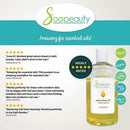 POLYSORBATE 20 T-MAZ 20, TWEEN 20 | 100% Pure Cosmetic Grade Solubilizer Surfactant & Emulsifier | Sizes 2 OZ to 7 LBS | (8 OZ) Soapeauty