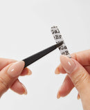 The BrowGal – 12 Tweezer Sharpeners – Exclusive for Sharp & Efficient Longer Period use - Super Handy and Portable Tool, Easily Grip with Safety - Sharpen Dull and Neglected Tweezer in Seconds – Black The BrowGal