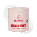 First Aid Beauty - Facial Radiance Pads with Glycolic & Lactic Acids, Daily Exfoliating Pads with AHA that Help Tone & Brighten Skin, One-Step Makeup Prep, Compostable for Daily Use, 60 ct Infinity Warehouse