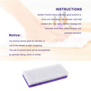 Adofect 5 Pack Pumice Stone for Feet, Hard Skin, Exfoliating Heels and Callus Remover Double-Sided Foot Pumice Scrubber, Pumice Pedicure Tool (Purple) Adofect Store
