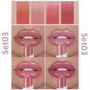 Mini Matte Cigarette Lipstick Pack Set Listick Kit, 4 Colors Matte Creme Moisturizing Lipstick, Long Lasting Waterproof Easy To Color Cute Tube Women Make up Cosmetic Lipsticks 4-Pack (Set03) evpct