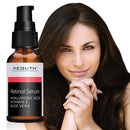 YEOUTH Retinol Serum 2.5% for Face Anti-Aging Retinol Serum with Hyaluronic Acid, Vitamin E, Aloe - Boost Collagen, Reduce Fine Lines, Wrinkles & Dark Spots - 1 fl oz Yeouth