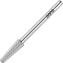 USA PANA Professional 3/32" Shank Size - Cone Shape Carbide Bit - Nail Drill Bit for Manicure Pedicure Tools Dremel Machine - Gold, Silver (Fine, Silver) PANA
