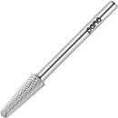 USA PANA Professional 3/32" Shank Size - Cone Shape Carbide Bit - Nail Drill Bit for Manicure Pedicure Tools Dremel Machine - Gold, Silver (Fine, Silver) PANA