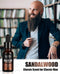 4 Pack Beard Oil Set Leave in Conditioner, Cedarwood, Sandalwood, Sage, Sweet Orange for Men Mustaches Growth, Soften, Moisturizing, Strength, Stocking Stuffers Gifts for Him Man Dad Father Boyfriend ISNER MILE