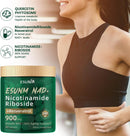 ESUNM Liposomal NAD+ Supplement with Resveratrol, NMN Supplement NAD Resveratrol Support Cellular Health, Stamina & Healthy Aging,Third-Party Tested，80 Capsules Infinity Warehouse