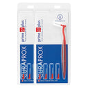 Curaprox Swiss Interdental Prime Plus CPS 07 Holder w/ 5 Brushes 0.7-2.5mm Curaprox