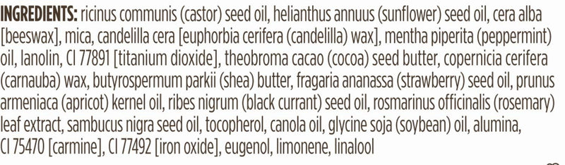 Burt's Bees 100% Natural Moisturizing Lip Shimmer, Strawberry - 1 Tube Burt's Bees