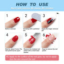 Gel Polish Remover, Advanced Nail Polish Remover, Removes Soak-Off Gel Polish, Quickly, Clean and Harmless, Easy to Use, Fl.oz 0.5 Purvigor
