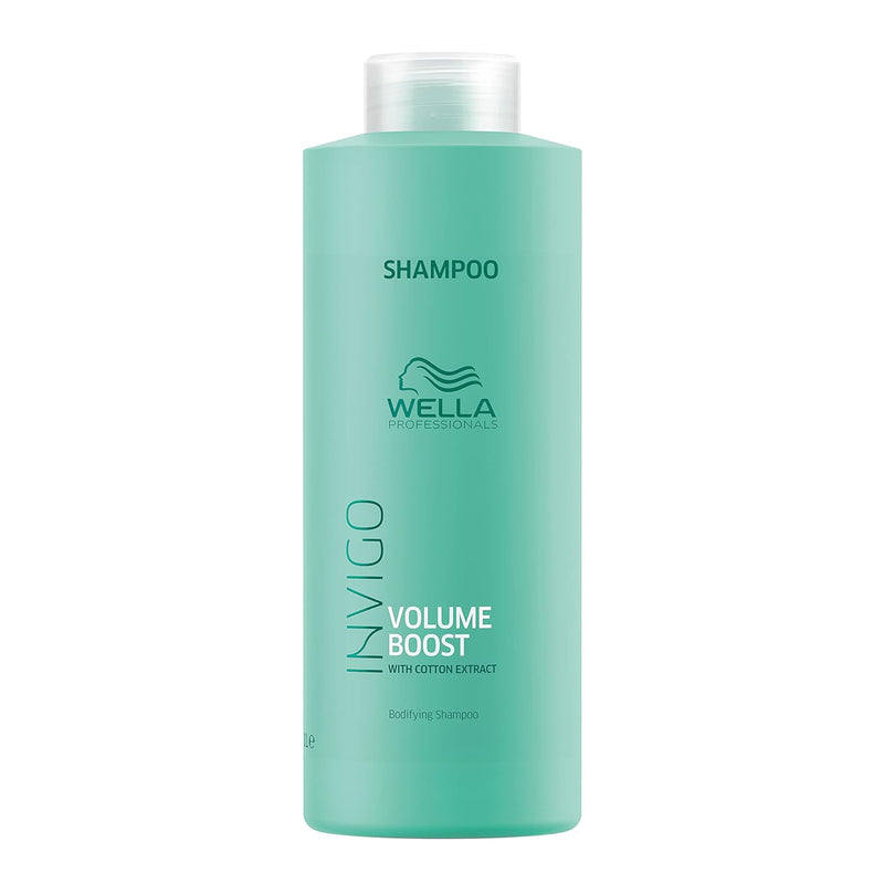 Wella Professionals Invigo Volume Boost Shampoo For Added With Bodyfying Spring Blend Infinity Warehouse