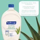 Softsoap - US05264A SOFTSOAP Liquid Hand Soap Refill, Soothing Aloe Vera, 50 Ounce Bottle, Bathroom Soap, Bulk Soap, Moisturizing Hand Soap, Premium Scented Hand Soap (Pack of 6) Softsoap