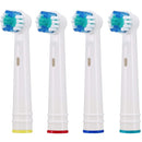 Replacement Toothbrush Heads for Oral-B, 4 Pack Replacement Heads Compatible with Oral B Braun Electric Toothbrush Mailink