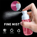 Fine Mist Spray Bottle 3.4oz/ 100ml Empty Cosmetic Refillable Travel Containers Plastic Hair Spray Bottle Sprayer for Perfume Skincare Makeup Lotion (8color) Cosywell Store