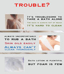 AARainbow 4 Packs Long Stretch Back Sponge with Rope Handles Back Scrubber Bath Shower Mesh Sponge Exfoliating Body Scrub Stretch Braided Loofah for Men and Women (B-1 Grey+1 Green+1 Pink+1 Coffee) AARAINBOW