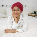 Satin Bonnet Lined Sleeping Beanie Hat Bamboo Headwear Frizzy Natural Hair Nurse Cap for Women and Men CAPLORD