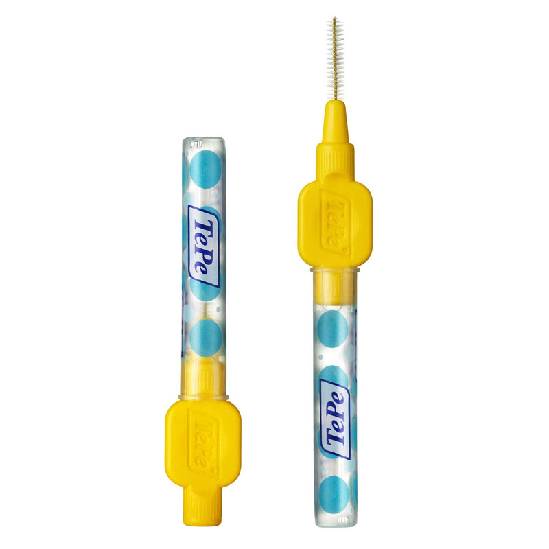 TEPE Interdental Brush Original – Dental Brushes Between Teeth 20 Pk, Yellow TEPE