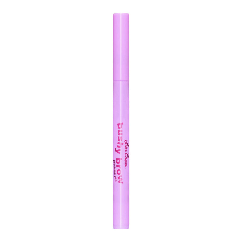 Lime Crime Bushy Brow Precision Pen, Brownie - Neutral Dark Brown Eyebrow Definer and Filler - Adds Texture & Shape - For Full, Natural Brows - Vegan - 0.02 oz… Lime Crime