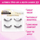 Andrea Two of a Kind False Lashes