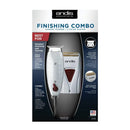 Andis 17195 Finishing Combo Professional T-Outliner Trimmer + Pro Foil Lithium Titanium Foil Shaver Andis