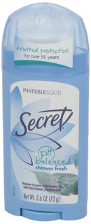 Secret Shower Fresh Invisible Solid Antiperspirant and Deodorant 2.6 oz Secret Store