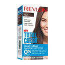 Revlon Total Color Permanent Hair Color, Clean and Vegan, 100% Gray Coverage Hair Dye, 40 Dark Brown, 3.5 oz REVLON