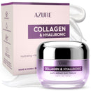 Azure Dermatologist Tested 24K Gold & Collagen Face Moisturizer - K Beauty Anti-Aging Face Cream for Firming & Skin Tightening Face Cream - Korean Skincare - All Skin Type 1.69 fl oz Infinity Warehouse