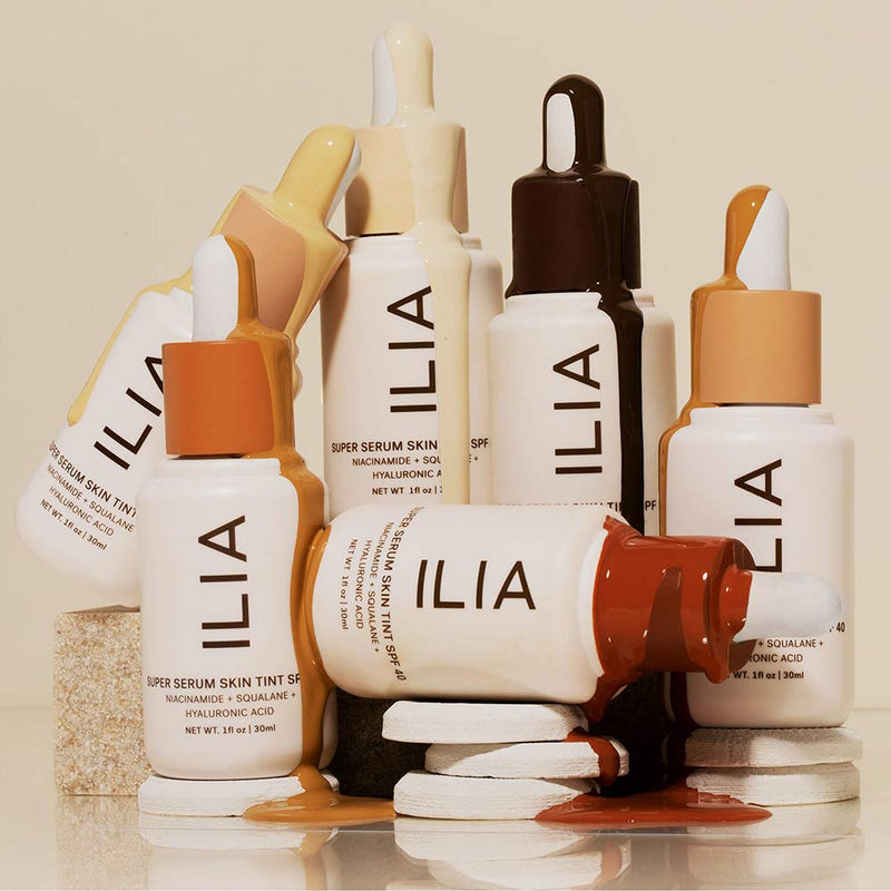ILIA - Super Serum Skin Tint SPF 40 | Non-Toxic, Vegan, Cruelty-Free, Clean Makeup (Kai ST-6.5) ILIA