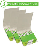 BARBERUPP Styptic Stick Shave Accessories (Green Stix, 3 Pack) Stops Bleeding For Razor Nicks For Men & Women - Sanitary and Great For Barbers or Personal BARBERUPP