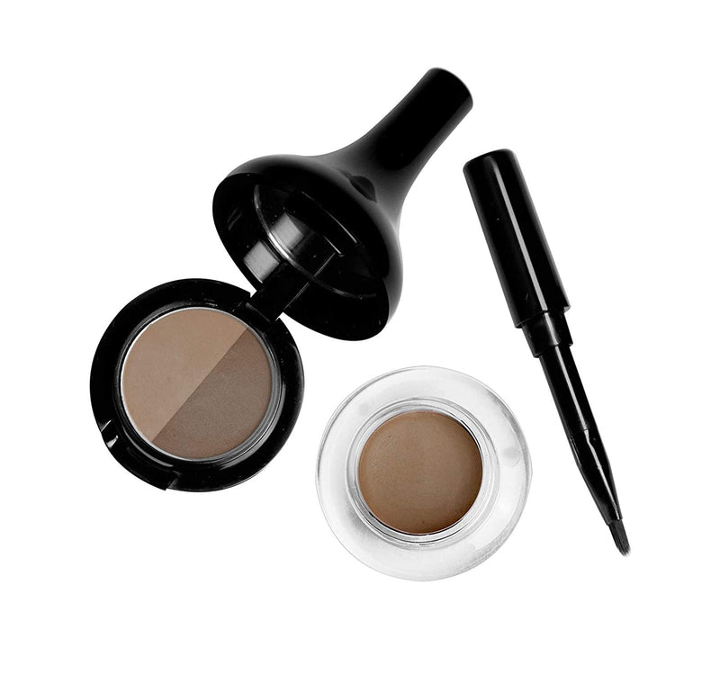 KRISTOFER BUCKLE Brow Champion Brow Enhancing Pomade and Powder Blonde 0.09 oz. | All-In-One Brow Enhancing Product, Featuring A Pomade & Two Powders for Fuller Looking Brows | Blonde Kristofer Buckle