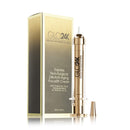 GLO24K Complete Eye Care Set with our 24k Instant Facelift Cream, Eye Cream, and Eye Serum. Formulated to Treat the Delicate Skin around the Eyes. GLO24K UNLEASH THE POWER OF GOLD