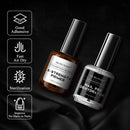 Morovan Nail Primer and Dehydrator for Acrylic Nails, Professional No Burn Fast Air Dry Nail Prep Dehydrator and X-Strength Primer Superior Protein Bonding, Acrylic Powder Application Morovan