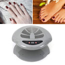 WUPYI Professional Nail Dryer,400W Air Nail Fan Blower Dryer Machine Auto Induction Warm and Cool Wind,Professional Air Nail Fan Manicure Tool with Sensor,for Fingernail & Toenail Curing,Silver WUPYI