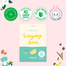 Everyday Lemon Brightening Mask With No Harsh Chemicals - Brightening, Clarifying, Balancing (Pack of 5) FACETORY Store