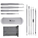 DUcare Pimple Popper Tool Kit - 9 Pcs Blackhead Remove Tools Comedone Extractor Acne Removal Kit Easy Removal of Pimples, Blackheads, Zit Removing, Forehead,Facial and Nose DUcare