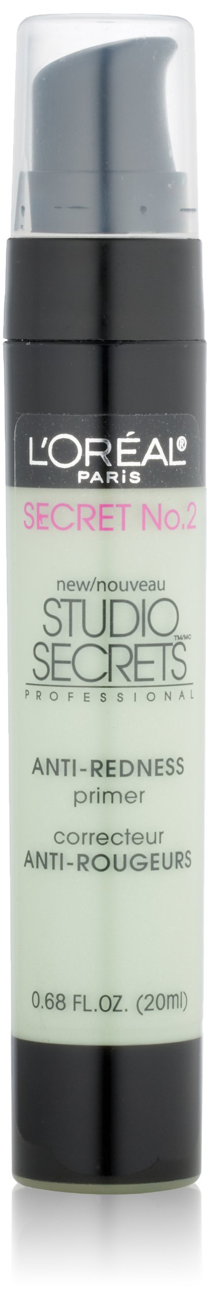 L'Oréal Paris Studio Secrets Professional Anti-Redness Correcting Primer, Green, 0.68 fl. oz. L'Oréal Paris