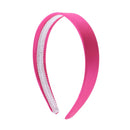 Hot Pink 1 Inch Satin Hard Headband Motique Accessories
