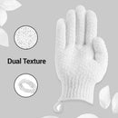 EXCLAIM BEAUTY Exfoliating Gloves Body Scrubber Gloves For Shower, Spa, Massage Shower Gloves Dual Texture Bath Gloves | Dead Skin Remover With Adjustable Straps Exclaim Beauty