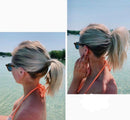 Pony Popper Hair Clip - Tool for a Full, Thick Ponytail – For All Hair Types - Clear Pony Popper