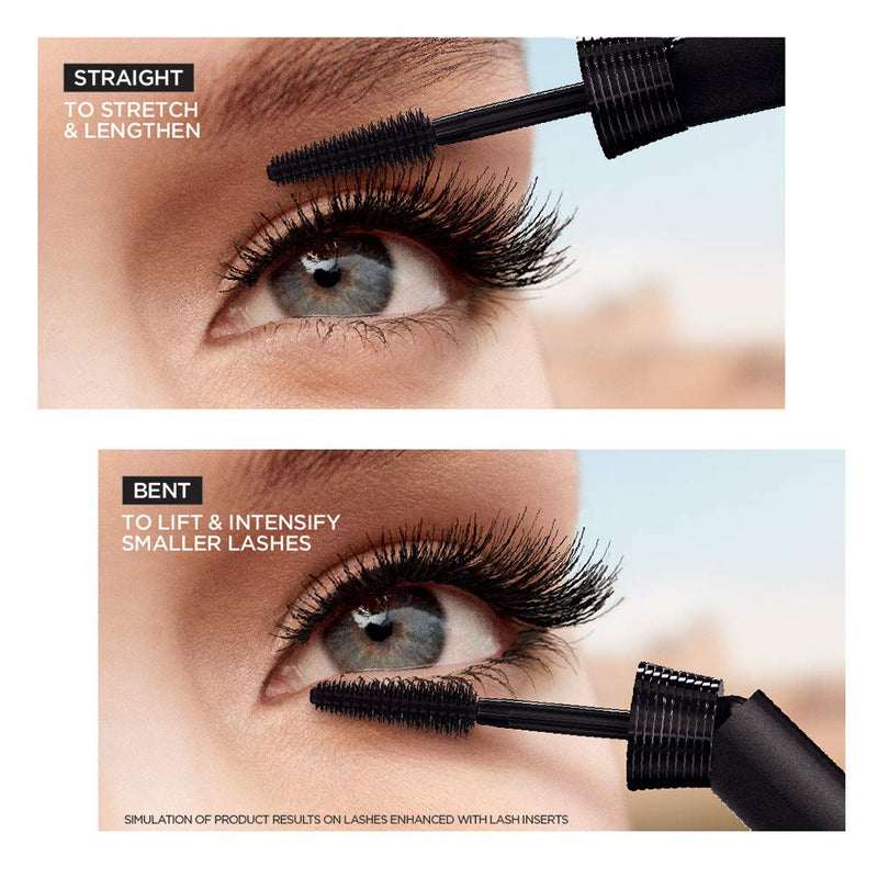 L'Oreal Paris Makeup Unlimited Lash Lifting and Lengthening Washable Mascara, Black Brown L'Oreal Paris
