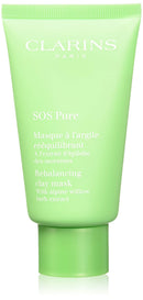 Clarins SOS Pure Rebalancing Clay Mask, Combination To Oily Skin, 2.3 ounces Clarins