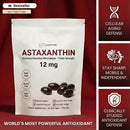 Astaxanthin 12mg Antioxidants Supplement – Natural Microalgae Source – Lipid-Based Softgel for Enhanced Absorption – Cognitive, Vision & Joint Support – 30 Softgels (Pack of 2) Infinity Warehouse