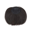 Hairro Clip in Full Bangs Extensions 100% Human Hair for Women One Piece Clip on Natural Black Hair Bangs Choppy Cutting Thick Fringe Hairpieces