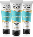 Active Wow Natural Toothpaste - Teeth Whitening Formula with Xylitol (Natural Whitening 2 Pack) Active Wow