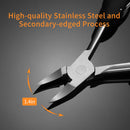 Toe Nail Clippers for Thick Ingrown Toenails, Heavy Duty Podiatrist Toenail Clipper with Easy Grip Handle, Stainless Steel Nails Scissors for Seniors, Men, Adults (Included One Nail File) RUOSONG